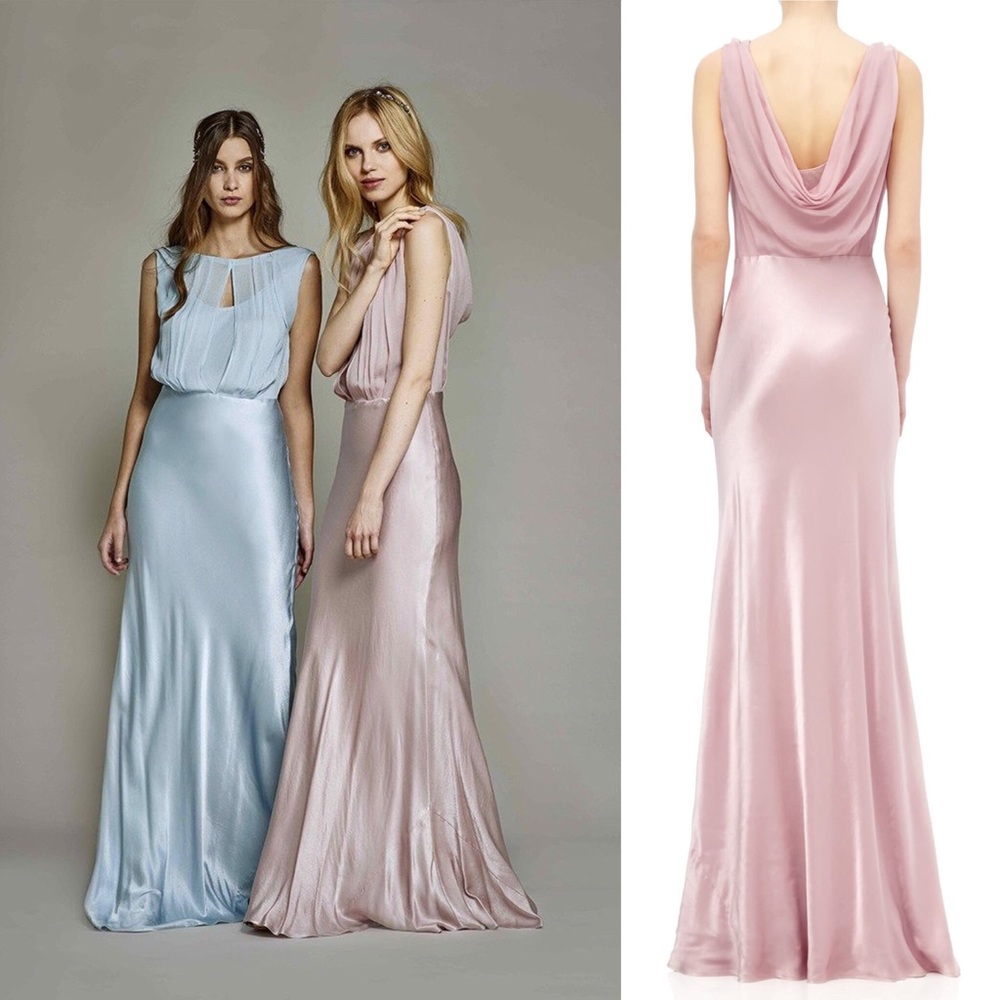 Blush Evening Gown by Ghost London